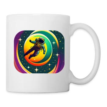 Lost in space - Mug blanc - blanc - Droite