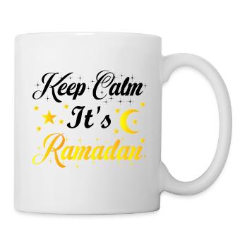 keep calm it's Ramadan - Mug - white - Right