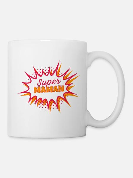 Super maman - Mug blanc - blanc