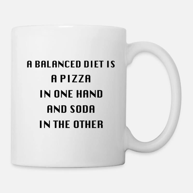 Régime alimentaire - Mug blanc - blanc