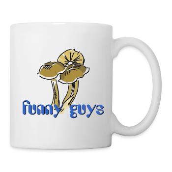 funny guys - Psychedelischer Pilz - Tasse - Weiß - Rechts