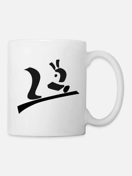 monitos Eichhörnchen - Tasse - Weiß