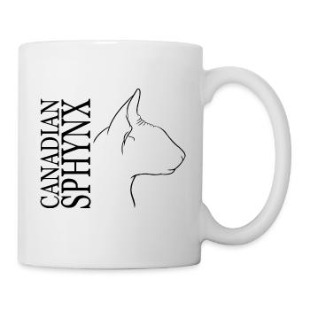 Profil Sphynx Canadien Chats Chat Wilsigns - Mug blanc - blanc - Droite