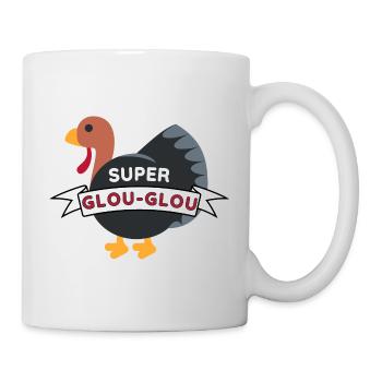 Super Glou-glou - Tasse - Weiß - Rechts