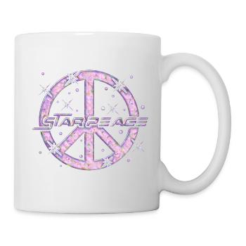 Paix dans L'espace - Mug blanc - blanc - Droite