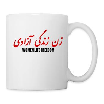 Women life freedom - Mug blanc - blanc - Droite