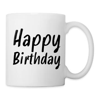Joyeux anniversaire cadeau d’anniversaire - Mug blanc - blanc - Droite