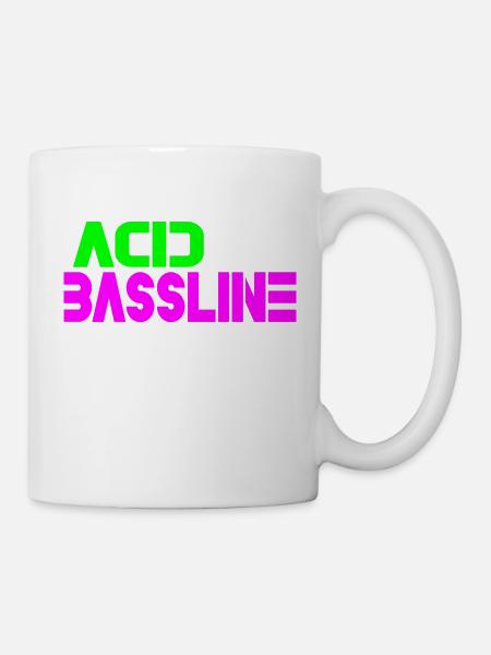 Acid bassline - Mug - white