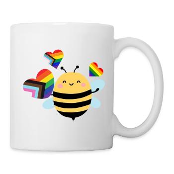 Fierté des abeilles - Mug blanc - blanc - Droite