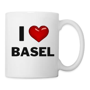 J’adore Bâle - Mug blanc - blanc - Droite