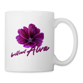 Alva Geburtstag Alva - Tasse - Weiß - Rechts