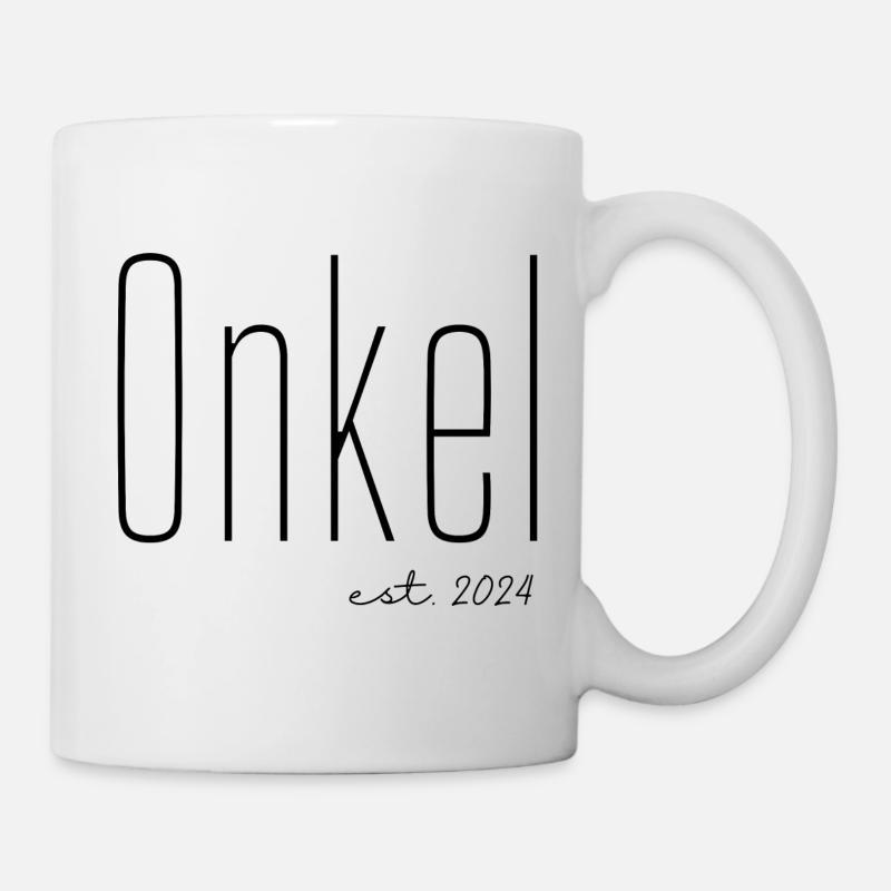 Bald Onkel 2024 - Tasse - Weiß