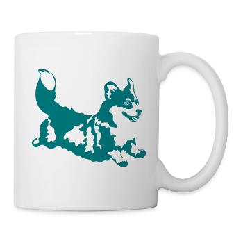 Corgi - Mug - white - Right