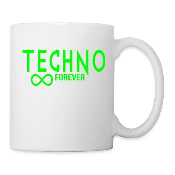 Techno forever infinity - Mug - white - Right