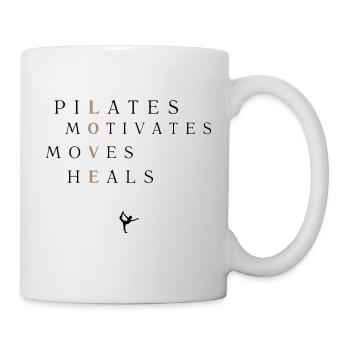 PILATES - Tasse - Weiß - Rechts