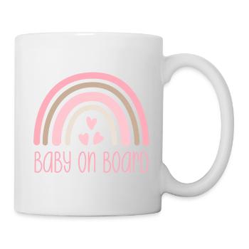Baby on Board - Tasse - Weiß - Rechts
