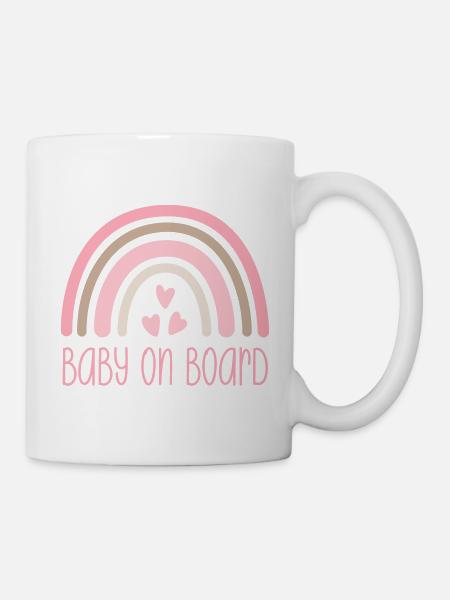 Baby on Board - Tasse - Weiß