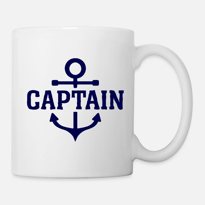 Capitaine - Mug blanc - blanc