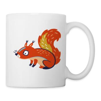 Wildtiere - Tasse - Weiß - Rechts
