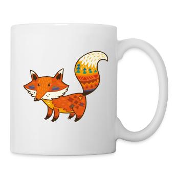 Wildtiere - Tasse - Weiß - Rechts