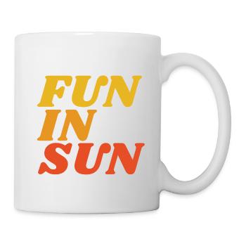 FUN IN SUN - Tasse - Weiß - Rechts