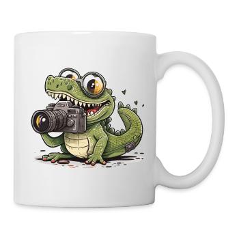 Snap Happy Reptile - Mug - white - Right