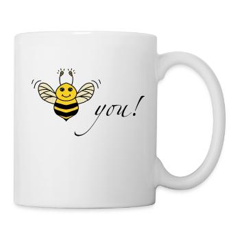 Bee you - Mug blanc - blanc - Droite