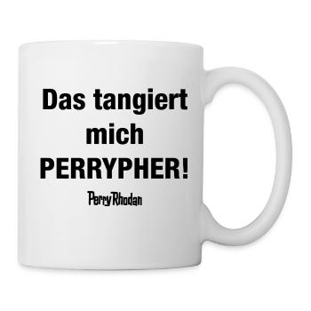Das tangiert mich PERRYPHER schwarz - Tasse - Weiß - Rechts