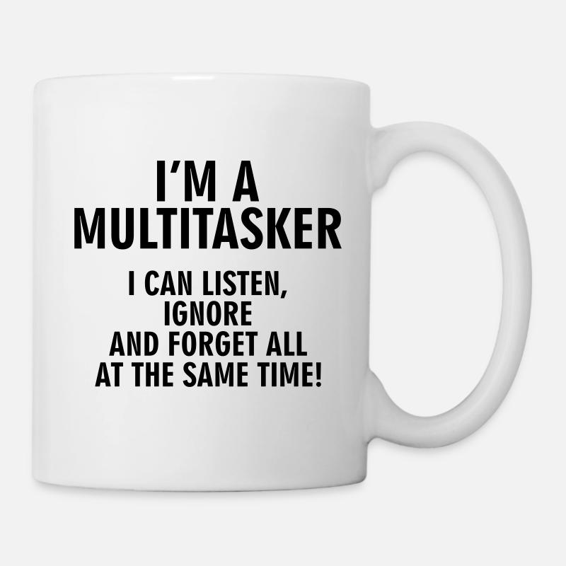 Multitasker - Mug - white