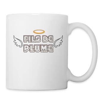Fils de Plume : L'Ange Rebelle - Mug blanc - blanc - Droite