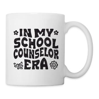 In my school counselor era - Mug - white - Right