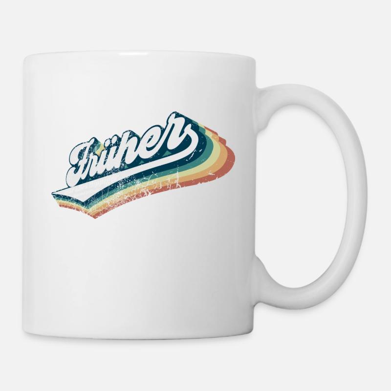 Everything used to be funkier (from-before-edition) - Mug - white