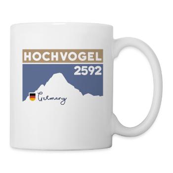 Hochvogel Wanderung Tour Berg Riss Allgäuer Alpen - Tasse - Weiß - Rechts