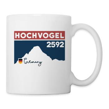 Hochvogel Wanderung Tour Berg Riss Allgäuer Alpen - Tasse - Weiß - Rechts