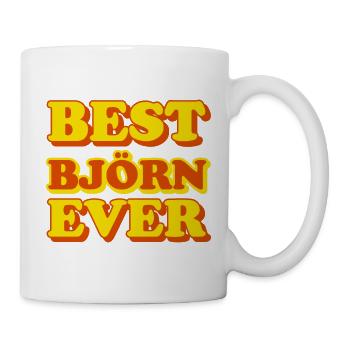 Björn First name Funny gift - Mug - white - Right