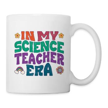 In my Science teacher era - Mug - white - Right