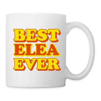 Elea Prénom Drôle de cadeau - Mug blanc - blanc - Droite