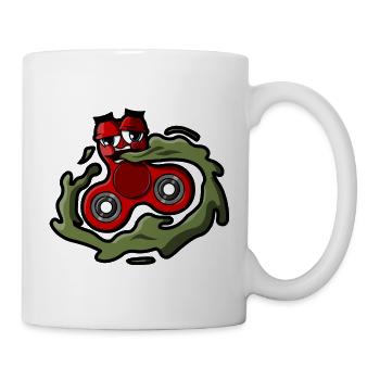 Sick Fidget Spinner - Tasse - Weiß - Rechts
