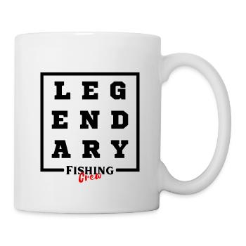 Legendary Fishing Crew - Tasse - Weiß - Rechts