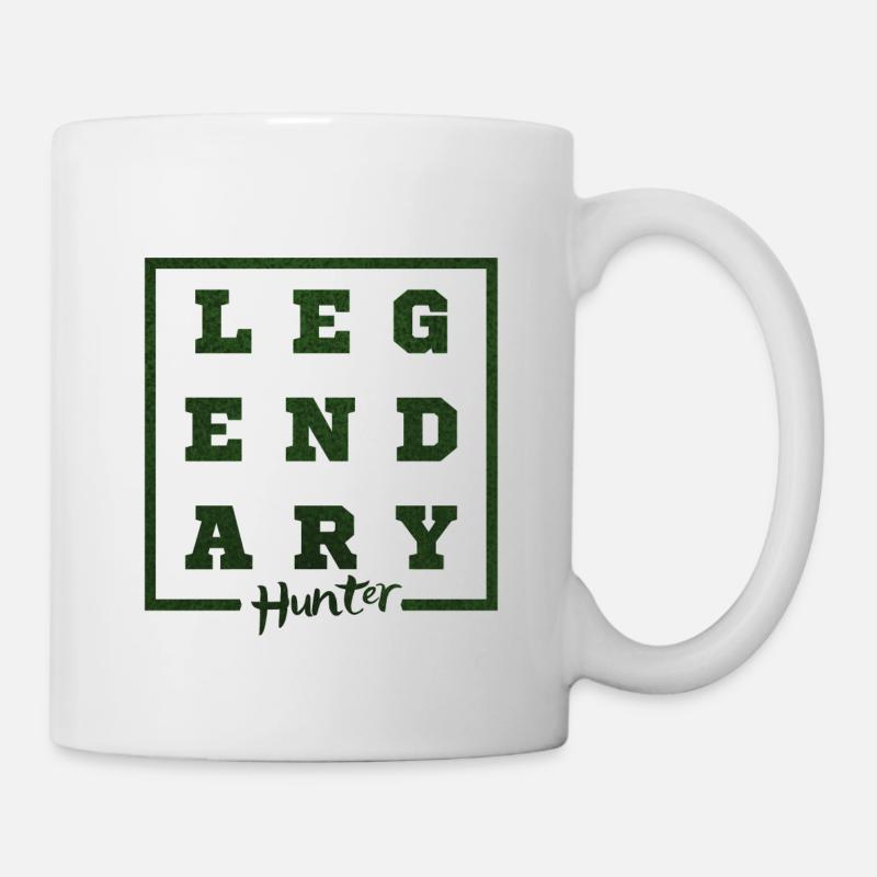 Legendärer Jäger (Legendary Hunter) - Tasse - Weiß