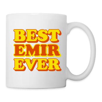 Emir First Name Funny Gift - Mug - white - Right