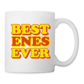 Enes First Name Funny Gift - Mug - white - Right