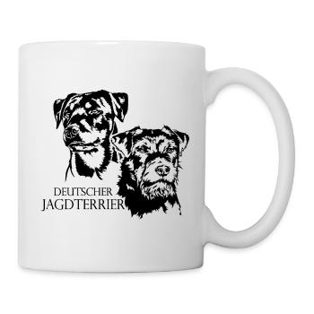 German Hunting Terrier Hunting Dogs Portrait Wilsigns - Mug - white - Right