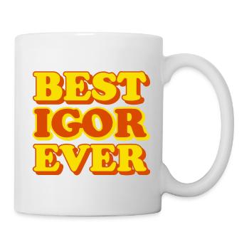 Igor Vorname lustiges Geschenk - Tasse - Weiß - Rechts