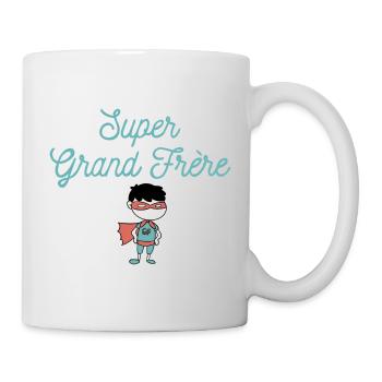 SUPER GRAND FRERE - Mug blanc - blanc - Droite