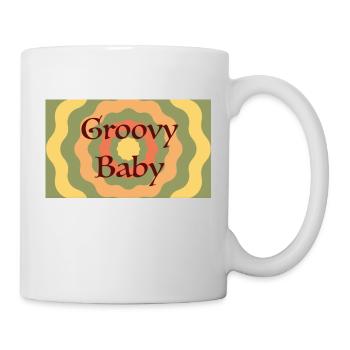 Groovy Baby - Tasse - Weiß - Rechts