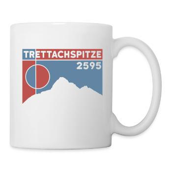 Trettachspitze Überschreitung Bergtour Wandern - Tasse - Weiß - Rechts