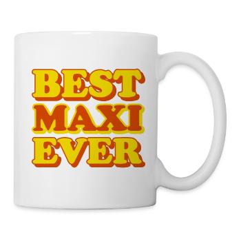 Maxi First Name Funny Gift - Mug - white - Right
