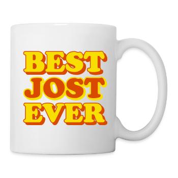 Jost Prénom Drôle de cadeau - Mug blanc - blanc - Droite