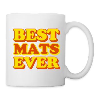 Mats First Name Funny Gift - Mug - white - Right